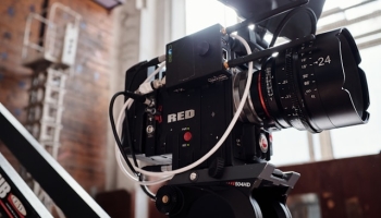 A professional camera is vital for creating marketing videos