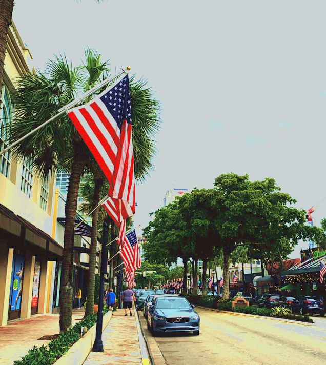 Las Olas Shops downtown Ft Lauderdale